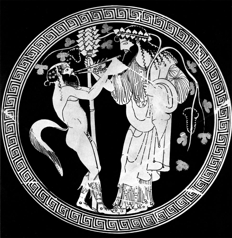 Dionysus in Attic Kylix